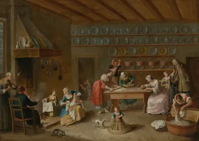 Interior Of A Kitchen