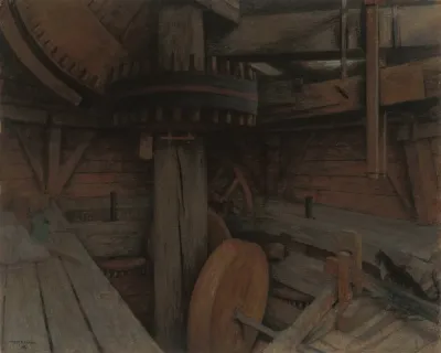 Interior Of A Mill 2