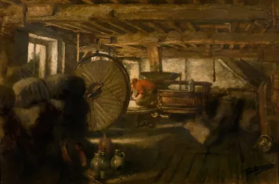 Interior Of A Mill