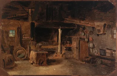 Interior Of A Smithy