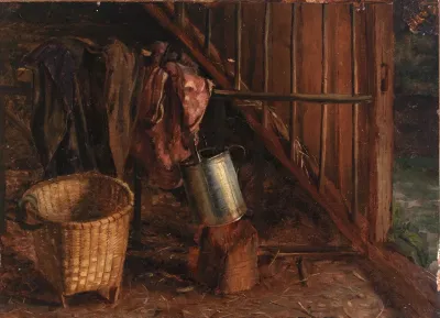 Interior Of A Stable 3
