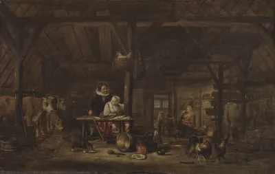 Interior Of A Stable 4