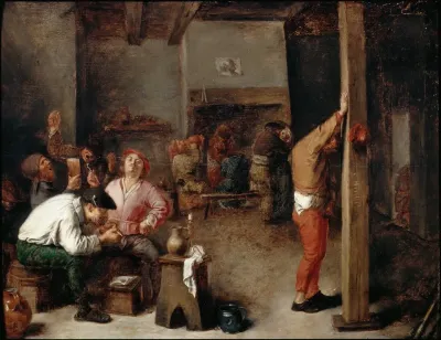 Interior Of A Tavern
