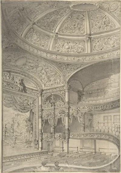 Interior Of A Theatre