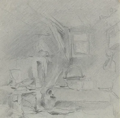 Interior Of A Washhouse