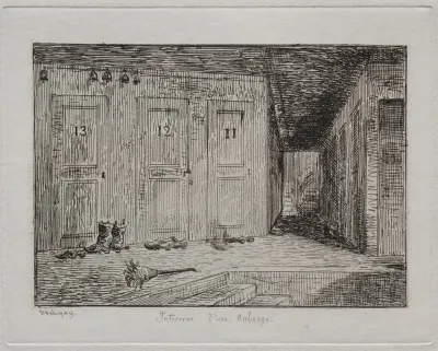 Interior Of An Inn 4