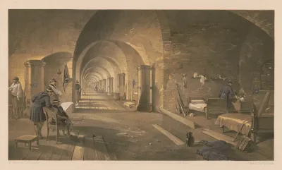Interior Of Fort Nicholas