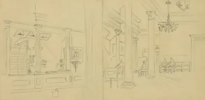 Interior Of Hotel Lobby