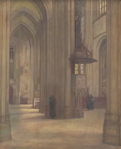 Interior Of St Elisabeth Cathedral