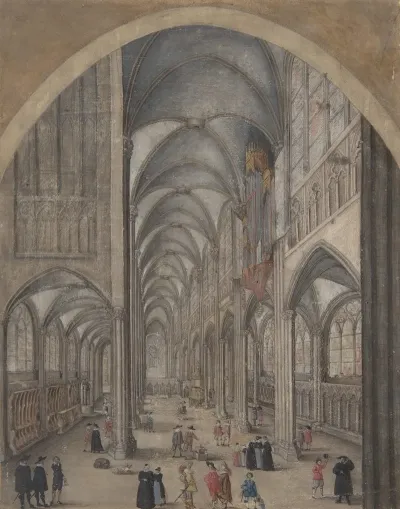 Interior Of Strasbourg Cathedral