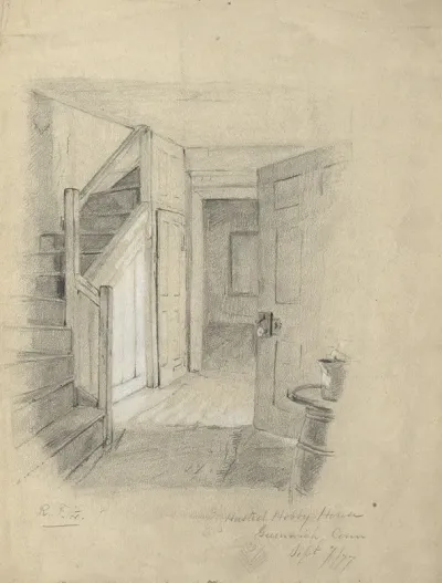 Interior Of The Husted Hobby House Greenwich Conn