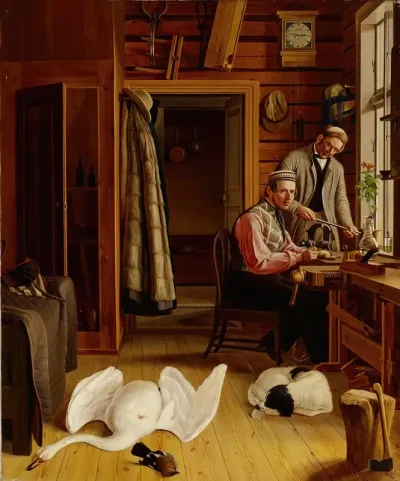 Interior Of The Marieberg Workshop