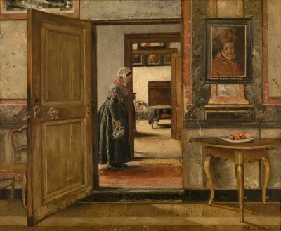 Interior Of The Terninck Institution In Antwerp