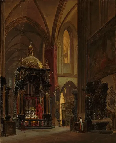 Interior Of The Wawel Cathedral