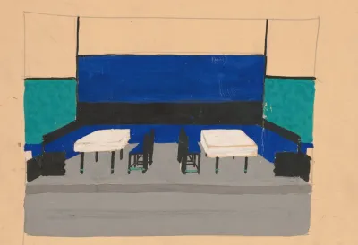 Interior Perspective Studies For Restaurant Crillon 15 East 48th Street New York Ny Interior Perspective Study 3