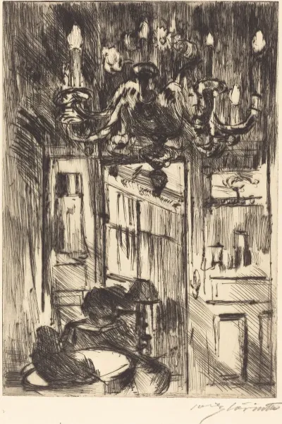 Interior Unter Dem Kronleuchter