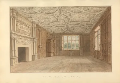 Interior View Of The Drawing Room Stockton House