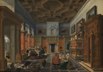 Interior With A Company