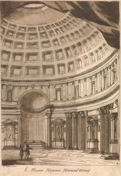 Interior With Domed Ceiling