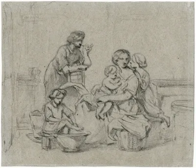 Interior With Family
