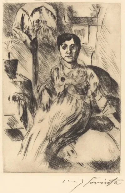 Interior With Woman Interieur Mit Frau