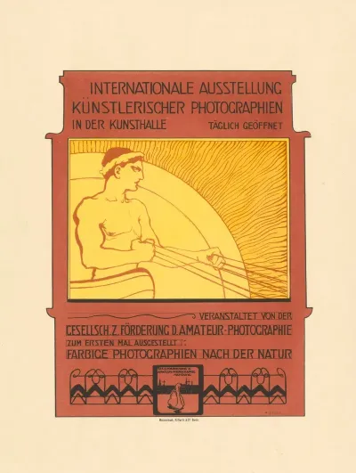Internationale Ausstellung Kunstlerischer Photographien In Der Kunsthalle Hamburg