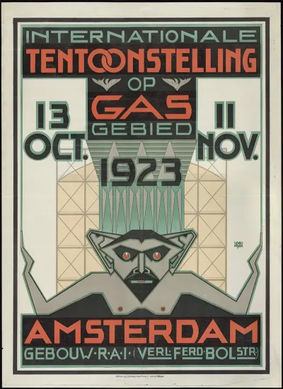 Internationale Tentoonstelling Op Gasgebied