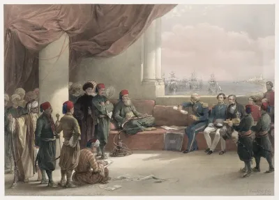Interview With The Viceroy Of Egypt At His Palace At Alexandria May 12th 1839