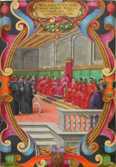 Introduction De Magius A Lassemblee Du Senat De Venise En Mars 1571