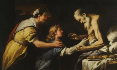 Introduction Of Jacob To Isaac