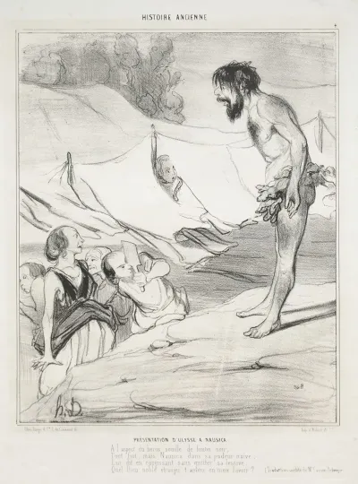 Introduction Of Ulysses To Nausica