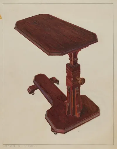 Invalid Bedside Table