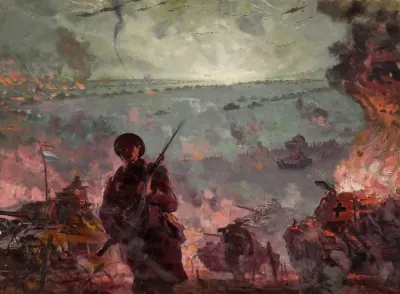 Invasion Scene In Europe