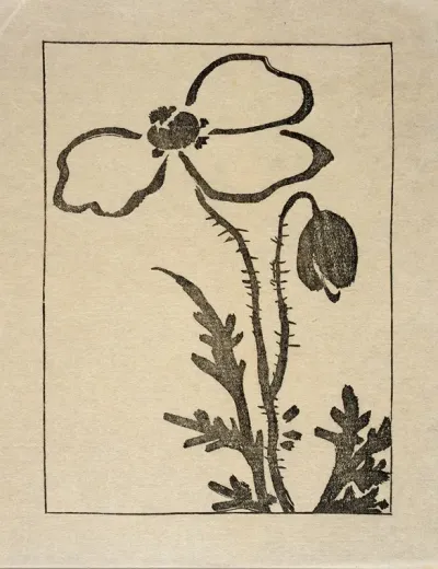 Ipswich Prints Poppy