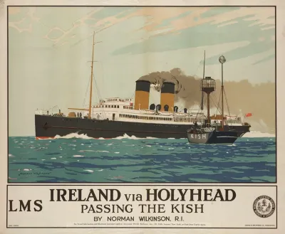 Ireland Via Holyhead Passing The Kish