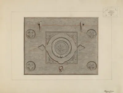Iron Cellar Door 2