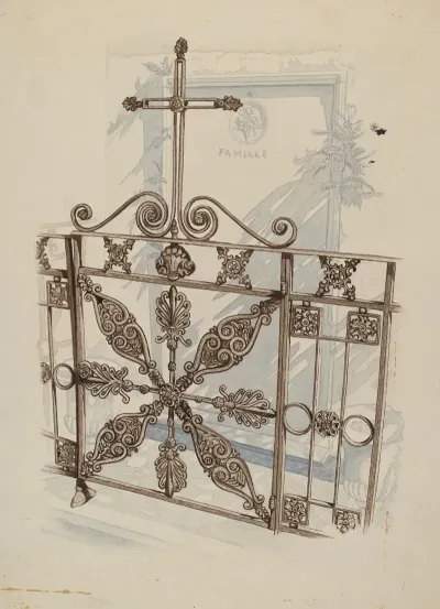 Iron Fence And Railing