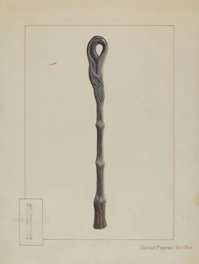 Iron Hitching Post 4