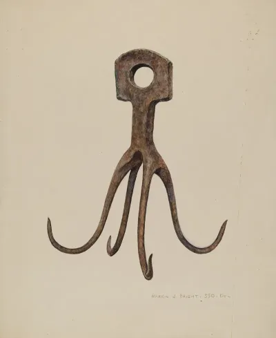 Iron Pot Hook 2
