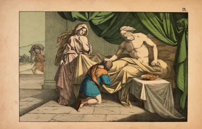 Isaac Blesses Jacob 5