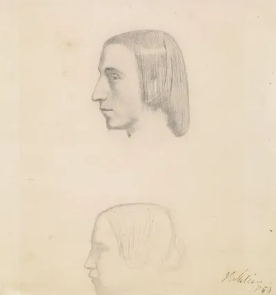 Isabella Head Study Of Servant