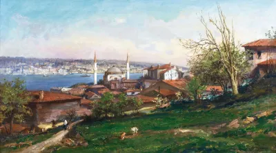 Istanbul On The Slopes Of Uskudar