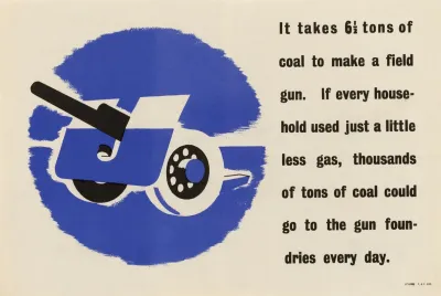 It Takes 6 And A Half Tons Of Coal To Make A Field Gun