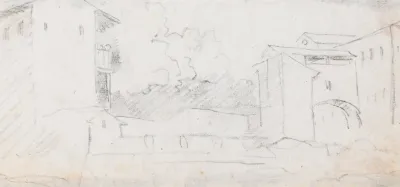 Italian City Scene