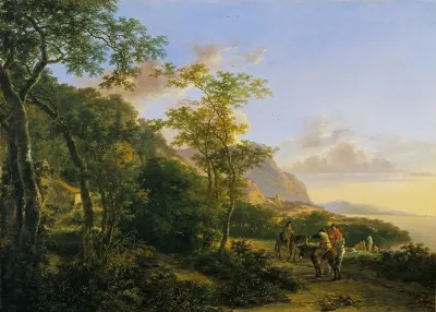 Italian Coast Scene