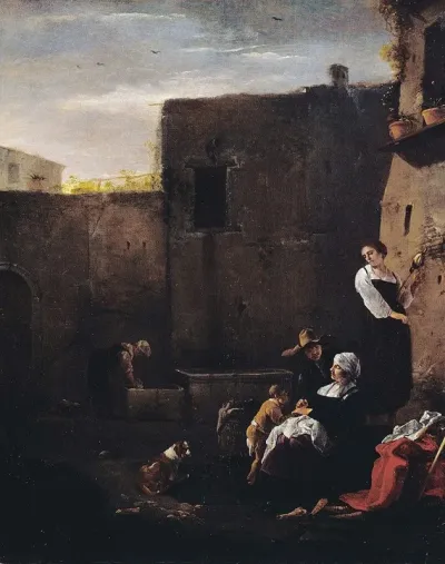 Italian Courtyard