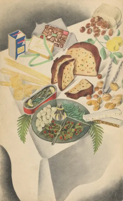 Italian Foodstuffs Back Cover