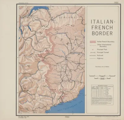Italian French Border