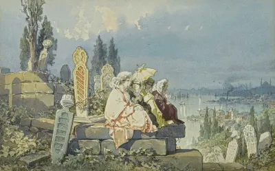 Italian Ladies At Eyup