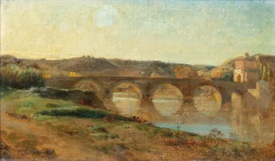 Italian Landscape With Bridge 2